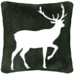 Cushion brame green