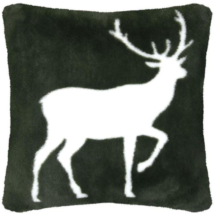 Cushion brame green