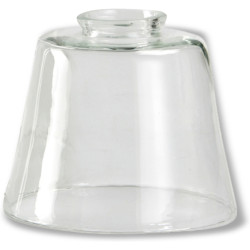 Abat jour verre soufflé aurore - Transparent | 15x15