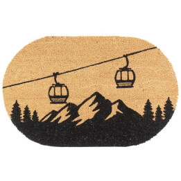 Oval gondola doormat