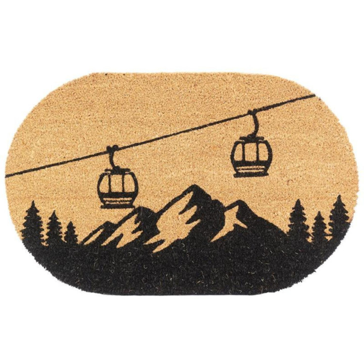Oval gondola doormat