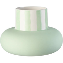 Vase champignon rayé