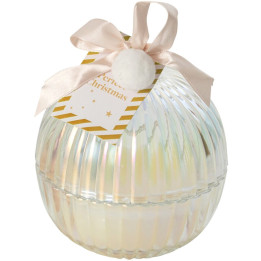 Bougie boule de noel