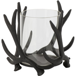 Antler candle holder