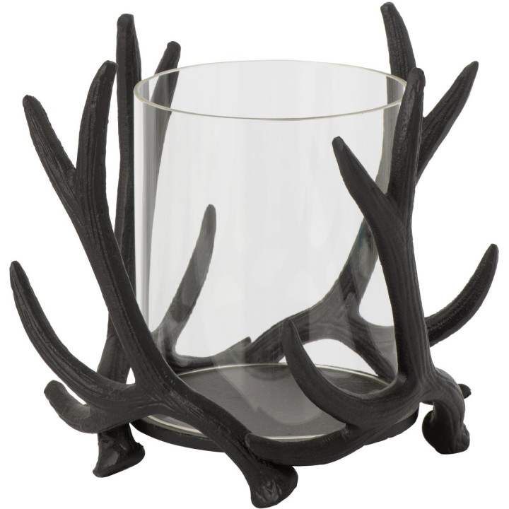 Antler candle holder