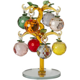 Small decorative glass tree