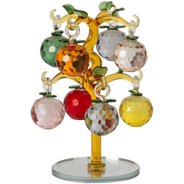 Small decorative glass tree