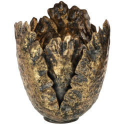 Metal tulip candle holder - 12x15