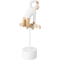 Decorative snowboarder - Pantalon doré