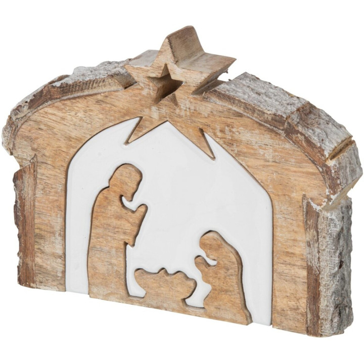 Petite crèche puzzle manguier