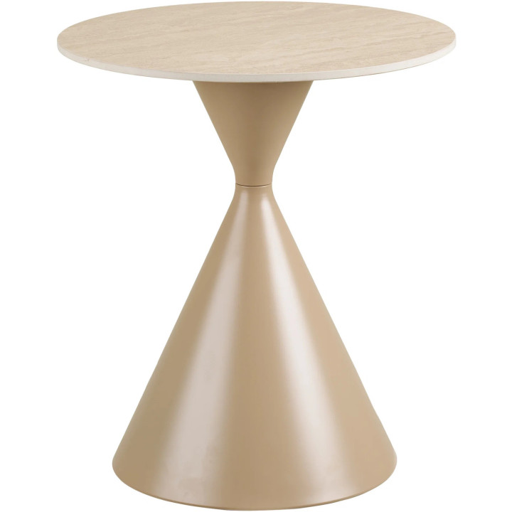 Petite table basse annecy céramique/métal