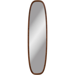 Luxon wood-effect mirror