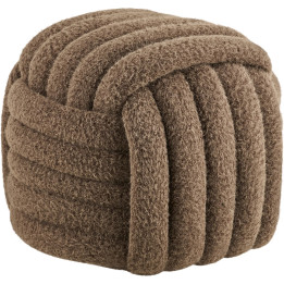 Napier knot pouffe