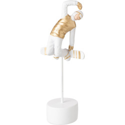 Decorative snowboarder - Veste dorée