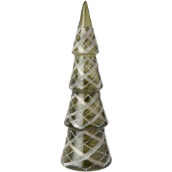 Sapin verre déco - 10x32
