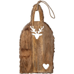 Deer bark decorative board - 24x49x2.5