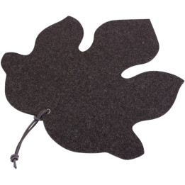 Wool leaf placemat
