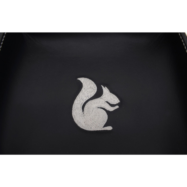 Leather/squirrel trinket tray