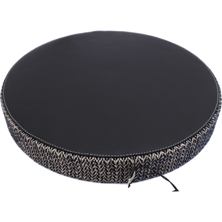 Plateau reska cuir coton