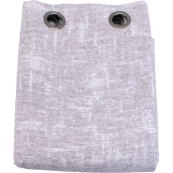 Patterned bremen curtain - Gris souris 04