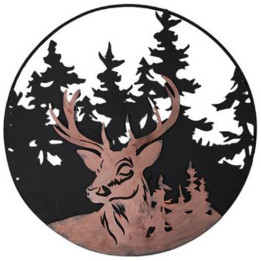 Déco murale cerf