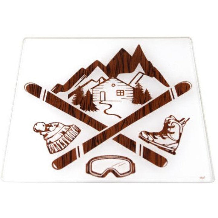 Dessous de plat mountain carré