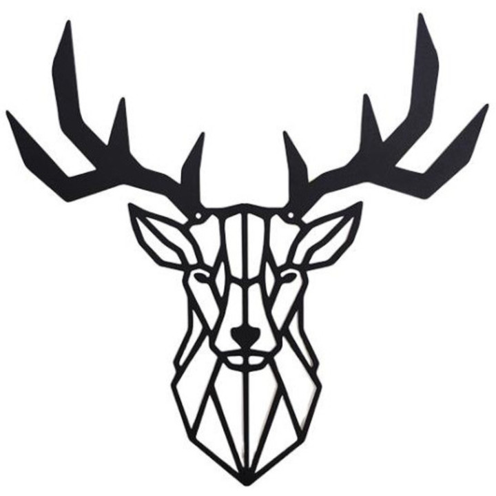 Déco murale tête de cerf