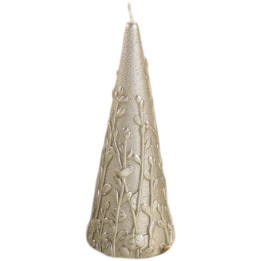 Candela abete argento