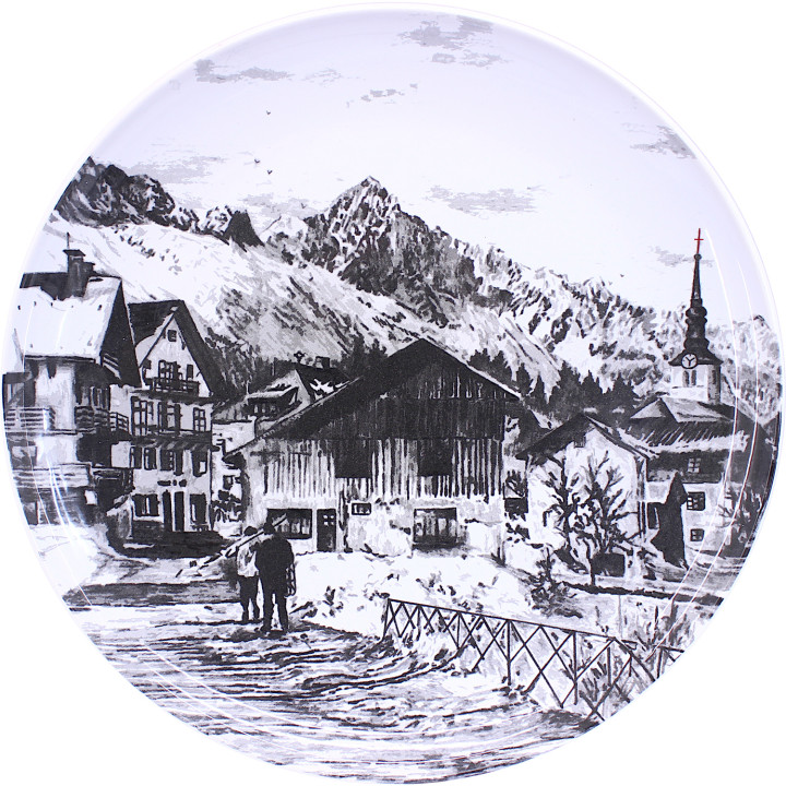 Megeve presentation plate