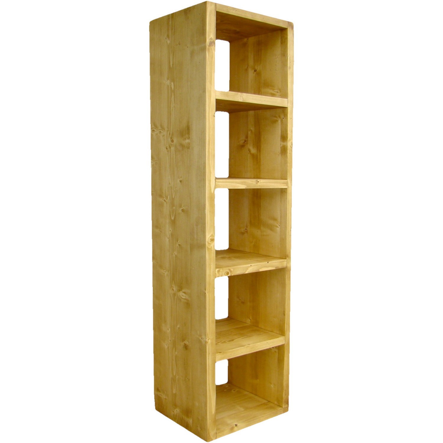 Etagère de rangement en bois - 170x80x29cm - 5 étagères - meuble