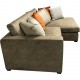 Canapé d'angle modulable grand confort edgar