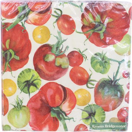 Paquet serviettes tomates