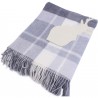 Plaid maribor carreaux cerf ecru