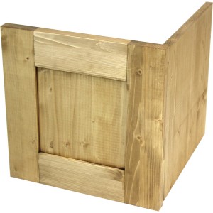 Porte bois panneau pour étagère cube