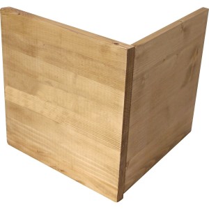 Porte bois pour étagère cube