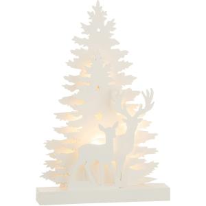 Déco led sapin cerf