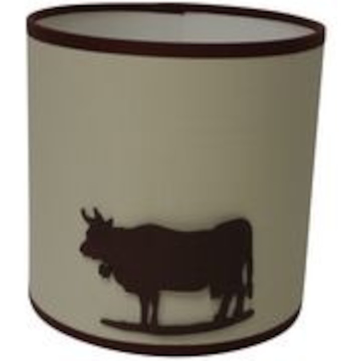 Table lampshade Cow
