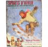 Plaque sports d'hiver