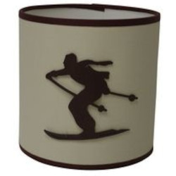 Table lampshade Skier schuss - 15x15 | Cylindrique