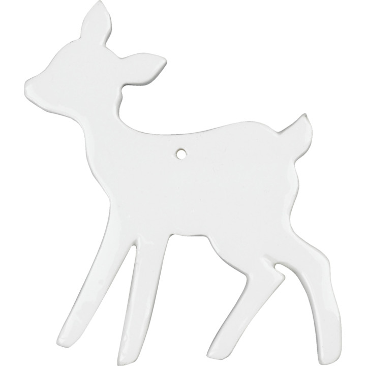 Bambi porcellana da appendere