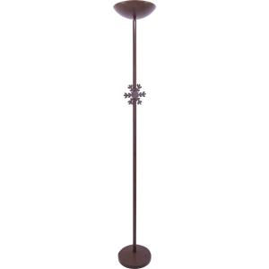 Lampadaire halo marron