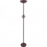 Lampadaire halo marron