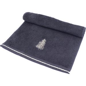 Serviette invité brodée Cimes
