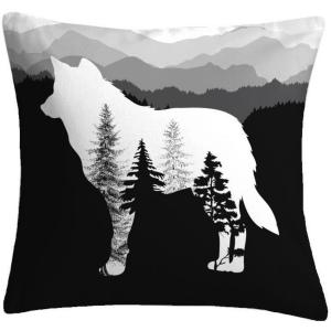 Coussin jarsy loup