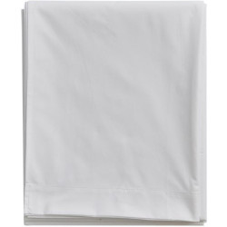 Percale Flat Sheet - White | 180x290