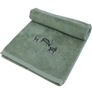 Drap de bain brodé Highlands