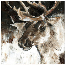 Tela su telaio Le Caribou Julie Wintz Litty - 60x60