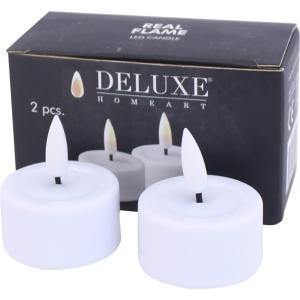 2 bougies flamme artificielle 4x3