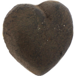 Rusty heart knob