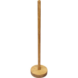 Round toilet roll holder